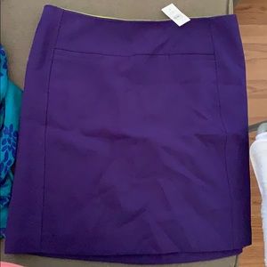 Purple mid pencil skirt -perfect for work